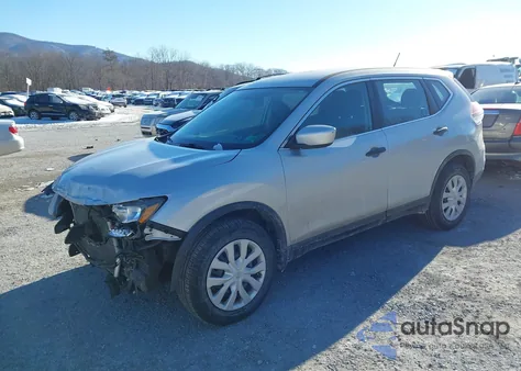2016 Nissan Rogue S z USA, uszkodzony, nr VIN 5N1AT2MV4GC887779